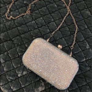 Sparkle small evening bag.